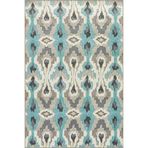 rugs modern Etnik Desenli Mavi Renklerde Dokuma Taban Halı 4334, 100 x 250