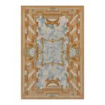 rugs modern Fiori Sütun ve Gökyüzü Tema Bej Dokuma Taban Dekoratif Halı 1750, 80 x 150