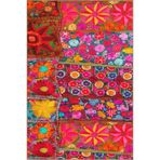 rugs modern Floral Modern Çok Renkli Etnik Desenli Dekoratif Yıkanabilir Halı miravip8493, 75 x 240