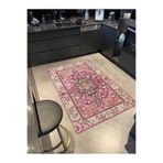 rugs modern Geleneksel Kırmızı Geometrik Desenli Dokuma Taban Halı miravip337, 100 x 150