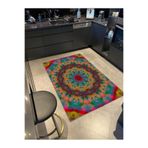 rugs modern Geleneksel Temalı Desenli Dokuma Taban Halı ve Yıkanabilir Halı miravip10208, 75 x 150