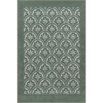 rugs modern Geleneksel Yeşil Desenli Dokuma Taban Halı ve Yıkanabilir Halı miravip10373, 100 x 200