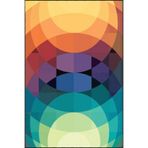 rugs modern Geometrik Boyalı Desenli Dokuma Taban ve Yıkanabilir Halı miravip9384, 155 x 230