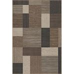 rugs modern Geometrik Desenli Dokuma Taban ve Yıkanabilir Halı miravip9421, 100 x 200
