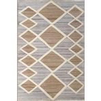 rugs modern Geometrik Desenli Sarı Tonlarda Dekoratif Yıkanabilir Halı miravip8962, 120 x 200
