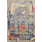 rugs modern Geometrik Modern Renkli Desenli Dekoratif Halı miravip935, 100 x 200