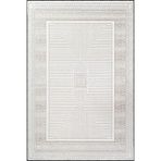 rugs modern Gri Geometrik Desenli Dokuma Taban Halı ve Yıkanabilir Halı miravip9907, 70 x 120