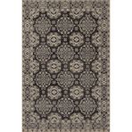 rugs modern Gri Temalı Geleneksel Motif Etnik Çiçek Desenli Vintage Dekoratif Halı 4627, 100 x 200