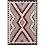 rugs modern Gri Temalı Karma Geometrik Desenli Vintage Dekoratif Halı 3520, 120 x 180