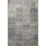 rugs modern Gri Temalı Soyut Kare Geometrik Desenli Kreatif Modern Dekoratif Halı 3098, 155 x 230