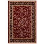 Rugs Modern Halı Bordo Siyah Temalı Geleneksel Motif Etnik Desenli Kreatif Vintage Dekoratif Halı 2545