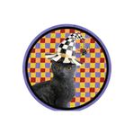 Rugs Modern Halı Mira 1173 Kedi Ve Dama Temalı Renkli Dokuma Taban Halı