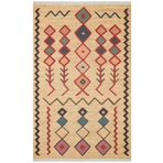 Rugs Modern Halı Moroccan 535 Etnik Desenli Boho Stil Jüt Görünüm Saçaklı Kilim
