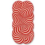 Rugs Modern Halı MOSSO Yeşil Tema Çiçek ve Çita Figür Desenli Dokuma Taban Modern Dekoratif Halı mosso3232