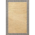rugs modern Hasır Eskitme Desenli Dokuma Taban Halı miravip8, 75 x 300
