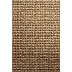 rugs modern Hasır Tonlarda Düğüm Temalı Desenli Dokuma Taban ve Yıkanabilir Halı miravip9392, 75 x 300
