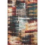 rugs modern Hira Renkli Geometrik Desenli Dokuma Taban Yıkanabilir Halı miravip9073, 150 x 300