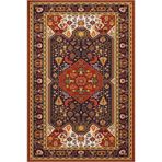 rugs modern Kahve Tonlarda Etnik Desenli Dokuma Taban Halı 4285, 120 x 180