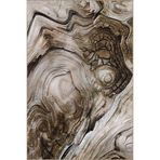 rugs modern Kahverengi Çizgili Bulanık Renkli Desenli Dokuma Taban Halı Ve Yıkanabilir Halı Miravip10170, 100 x 100