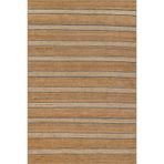 rugs modern Kahverengi Düz Kalın Çizgili Motifli Dekoratif Halı ve Yıkanabilir Halı miravip9640, 120 x 200