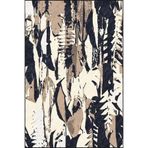 rugs modern Kahverengi Fırça Çizimli Modern Dekoratif Halı ve Yıkanabilir Halı miravip9561, 140 x 200
