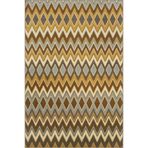 rugs modern Kahverengi Renkli Çapraz Akan Dokuma Taban Halı 4160, 100 x 150