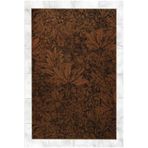 rugs modern Kahverengi Temalı Ağaç ve Bitkiler Desenli Modern Dekoratif Halı 5246, mira5246-70x120