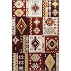 rugs modern Kahverengi Tonlanlarda Geometrik Dekoratif Halı 4264, 150 x 300