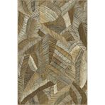 rugs modern Kanatlı Yapraklı Desenli Dokuma Taban Halı ve Yıkanabilir Halı miravip10099, 155 x 230