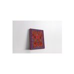 rugs modern Kanvas Tablo Etnik Desenli Turuncu Mor Vintage 1380, 60 x 90