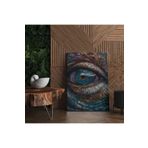 rugs modern Kanvas Tablo Göz Temalı Renkli, 50 x 70