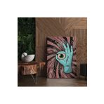 rugs modern Kanvas Tablo Sembolik Göz Temalı, 50 x 70