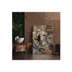 rugs modern Kanvas Tablo Vintage Tarzı Bohem, 60 x 90