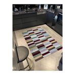 rugs modern Kapalı Tonlarda Etnik Desenli Dekoratif Dokuma Taban Halı miravip523, 100 x 250