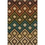 rugs modern Karışık Renkli Geometrik Desenli Dokuma Halı 4035, 100 x 200