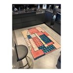 rugs modern Karışık Renkli ve Geometrik Desenli Dekoratif Halı miravip442, 150 x 300