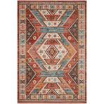 rugs modern Kiremit Multi Renk Etnik Vintage Tema Dokuma Taban Halı Mira 1321, 100 x 250