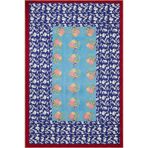 rugs modern Kırmızı Arkaplanlı Geometrik Düğüm Desenli Yıkanabilir Dokuma Taban Halı Miravip1052, 100 x 100