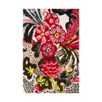 rugs modern Kırmızı Çiçekler Temalı Etnik Çok Renkli Halı Mira 1294, 120 x 180