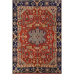 rugs modern Kırmızı Krem Yıldızlı Geleneksel Dokuma Taban Yıkanabilir Halı miravip9104, 75 x 150