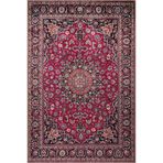 rugs modern Kırmızı Temalı Çok Renkli Geleneksel Motif Etnik Desenli Vintage Dekoratif Halı 5205, 75 x 300