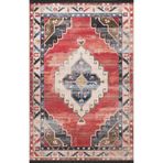 rugs modern Kırmızı Temalı Geleneksel Motif Etnik Desenli Vintage Dekoratif Halı 2024, 100 x 300
