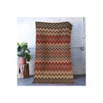 rugs modern Koyu Tema Çok Renkli Zikzak Geometrik Desenli Modern Dekoratif Halı 1654, 100 x 150