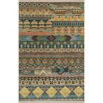 rugs modern Koyu Temalı Çok Renkli Geleneksel Motif Etnik Desenli Vintage Dekoratif Halı 1941, 100 x 300