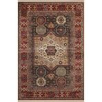 rugs modern Koyu Ton Çok Renkli Etnik Geleneksel Motif Desenli Vintage Dekoratif Halı 2646, 80 x 200