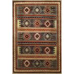 rugs modern Koyu Ton Çok Renkli Motifli Etnik Desenli Vintage Dekoratif Halı 3289, 80 x 150
