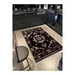 rugs modern Koyu Tonlarda Antik Tasarım Serisi Bordo ve Bej Detaylı Desenli Vintage Dekoratif Halı antik40, antik40-100250