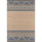 rugs modern Kreatif Hasır Geometrik Dekoratif Halı ve Yıkanabilir Halı miravip9659, 140 x 200