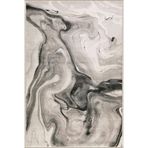 rugs modern Krem Dalgalı Temalı Desenli Dokuma Taban Halı Ve Yıkanabilir Halı Miravip10213, 100 x 100
