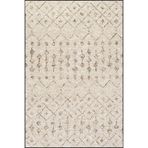 rugs modern Krem Tonlarda Küp Geometrik Baklavalı Desenli Dokuma Taban ve Yıkanabilir Halı miravip9387, 100 x 150